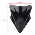Blue Dual Bubble Windscreen for Kawasaki Ninja 650 EX650 ER6F (2017-2019)