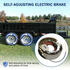 Pair of Electric Brake Backing Plates for Dexter Trailer (10K)