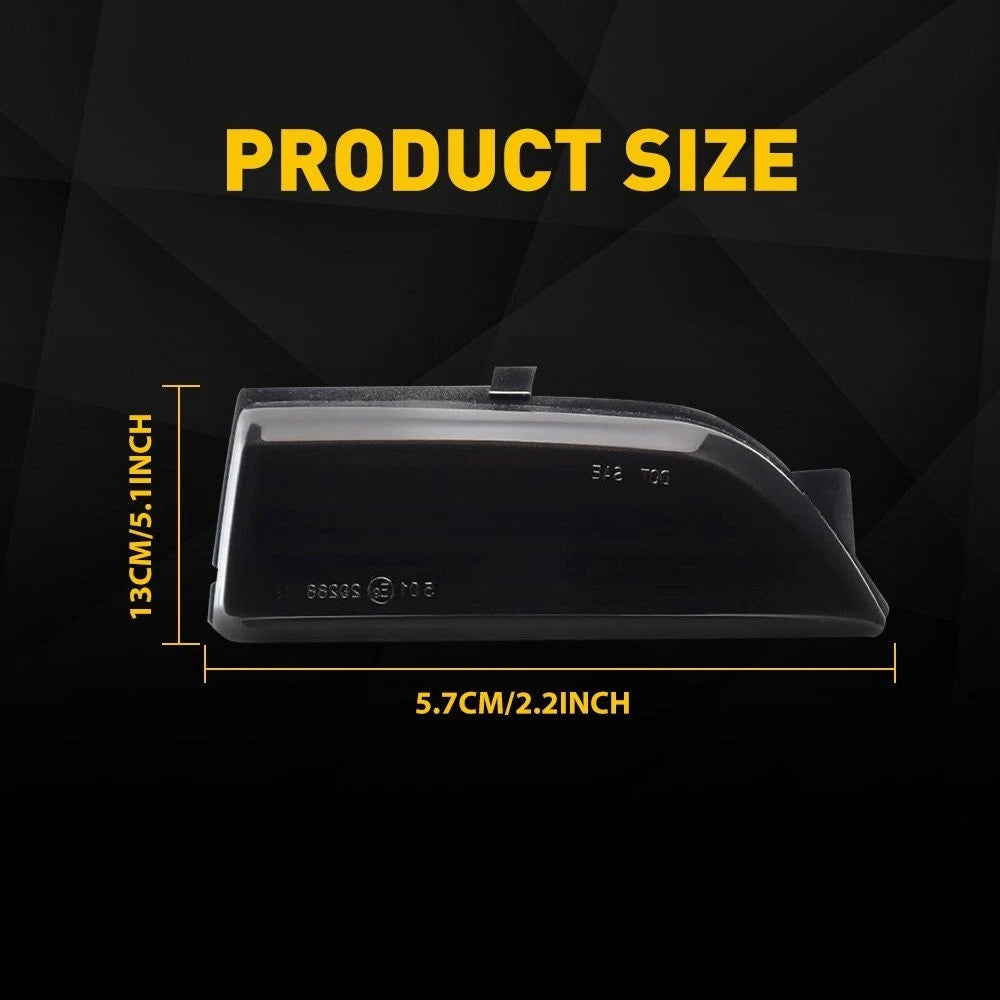 Dynamic Smoke LED Mirror Signal Turn Lights for Ford Ranger (2019–2023)