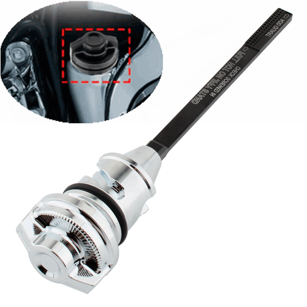 Oil Dipstick Tank Cap Plug for Harley Softail Breakout (2013–2023)