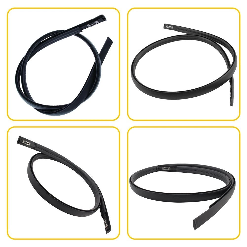 Set of 2 Roof Drip Molding for Honda Civic (2012–2015) 74316-TR0-A01, 74306-TR0-A01