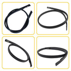 Set of 2 Roof Drip Molding for Honda Civic (2012–2015) 74316-TR0-A01, 74306-TR0-A01