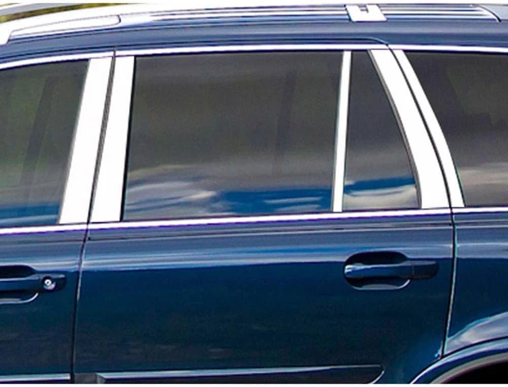 10pc Luxury FX Stainless Steel Pillar Post Trim for 2007-2014 Volvo XC90 4dr