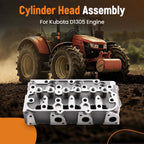 Engine Cylinder Head Assembly for Kubota D1305 FZ2400 B7610 ZD28 (1G188-03042)