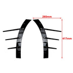 Front Rear Side Wheel Eyebrows Spoiler for Benz C-Class W206 (2022–2024) Gloss