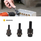 3pcs Hand Rivet Nut Mandrel Heads for Riveter Tools (M6, M8, M10)