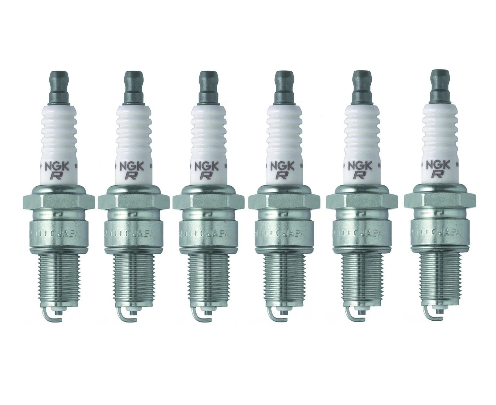 Set of 6 NGK V-Power Spark Plugs for Ford Mustang II Pinto (1974–1980)