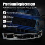Chrome Steel Front Bumper for Ford F-150 (2018–2020)
