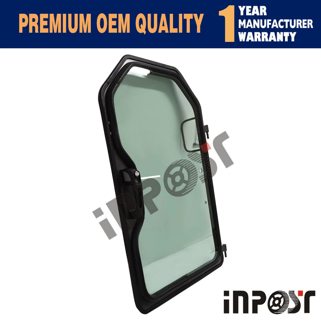 Door Frame Assembly for Bobcat 7351555, Glass 6729284, Spring 6678091