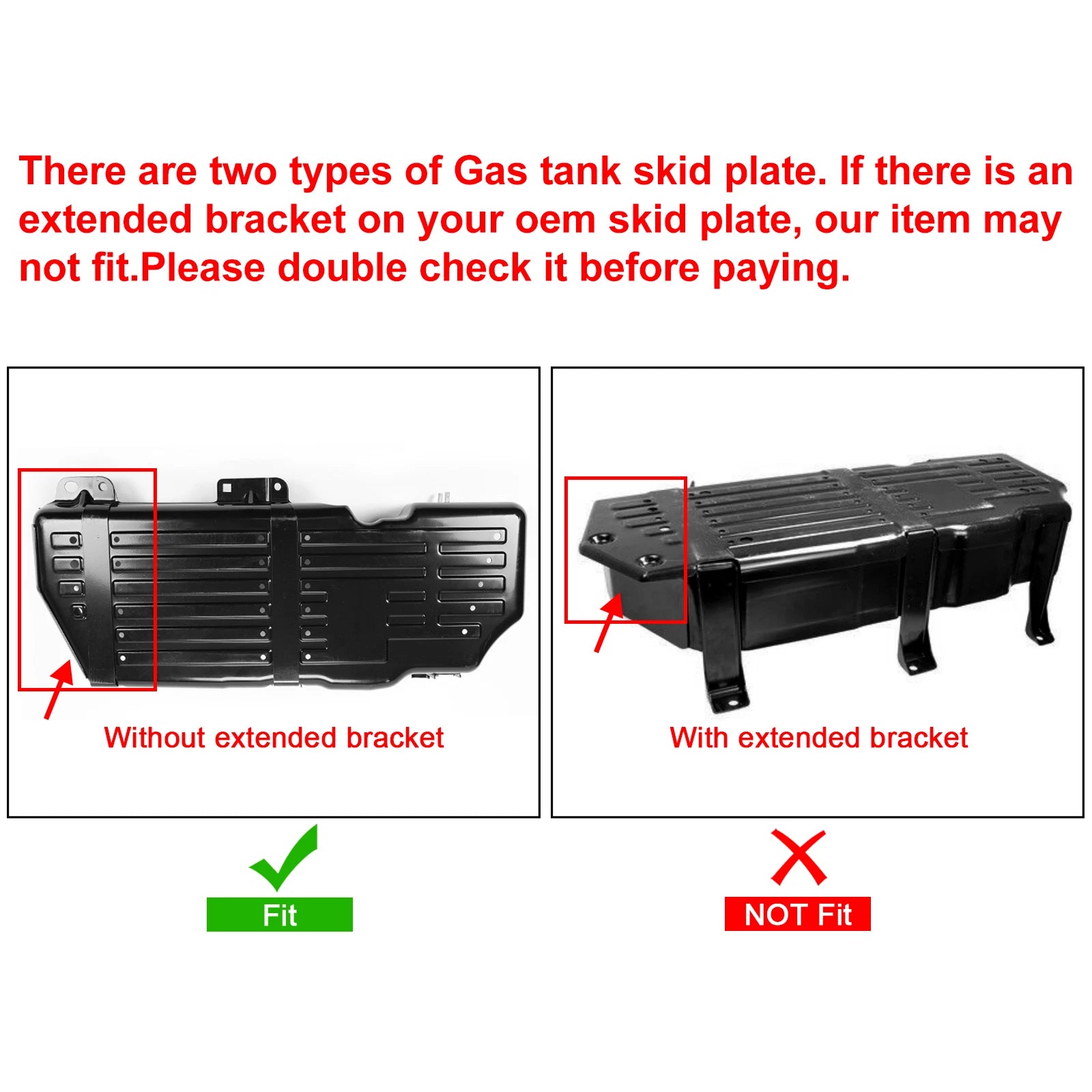 Fuel Tank Skid Plate Guard for Jeep Grand Cherokee Commander (2005–2010)