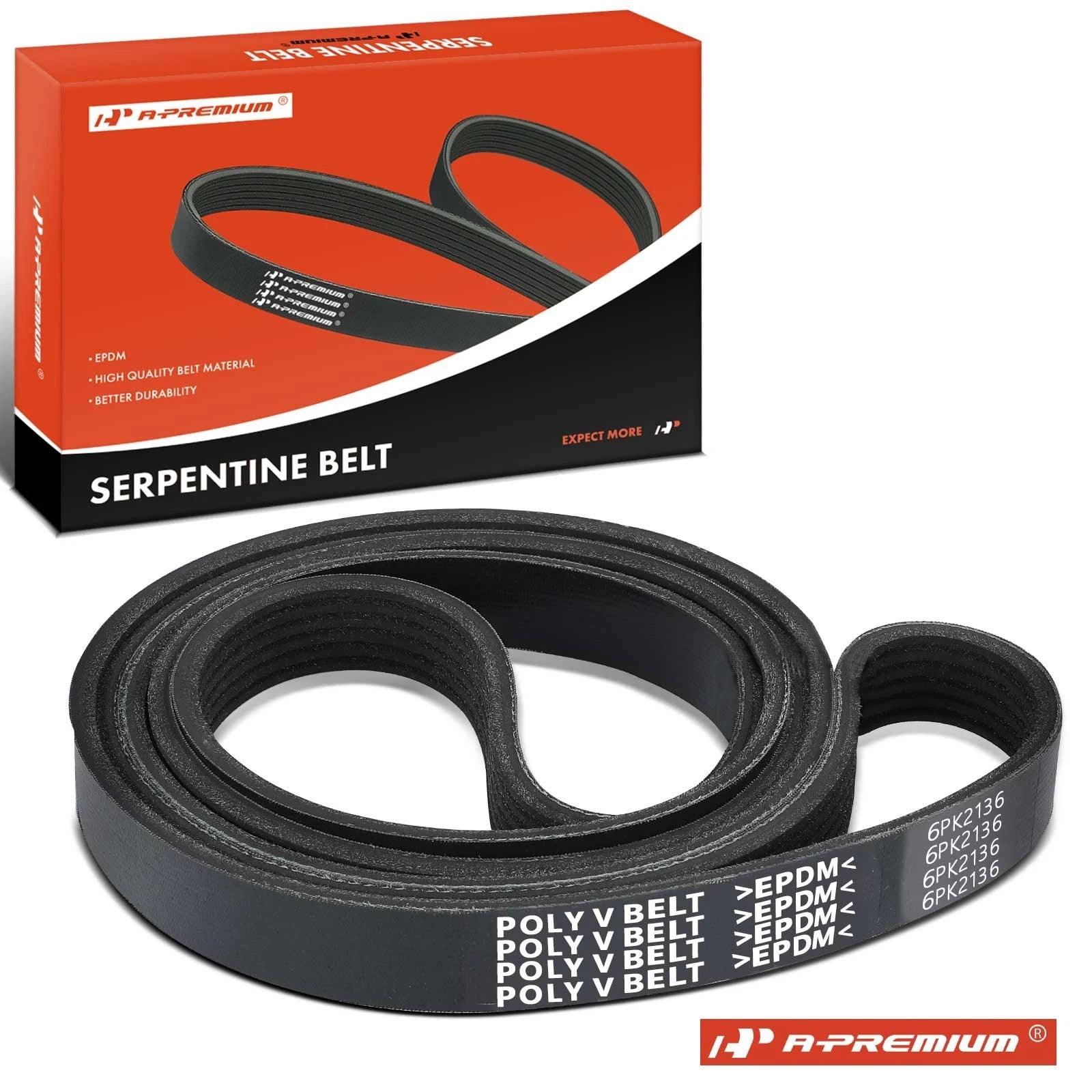 Serpentine Belt for Honda Accord (2003–2012), Pilot (2005–2015), Odyssey