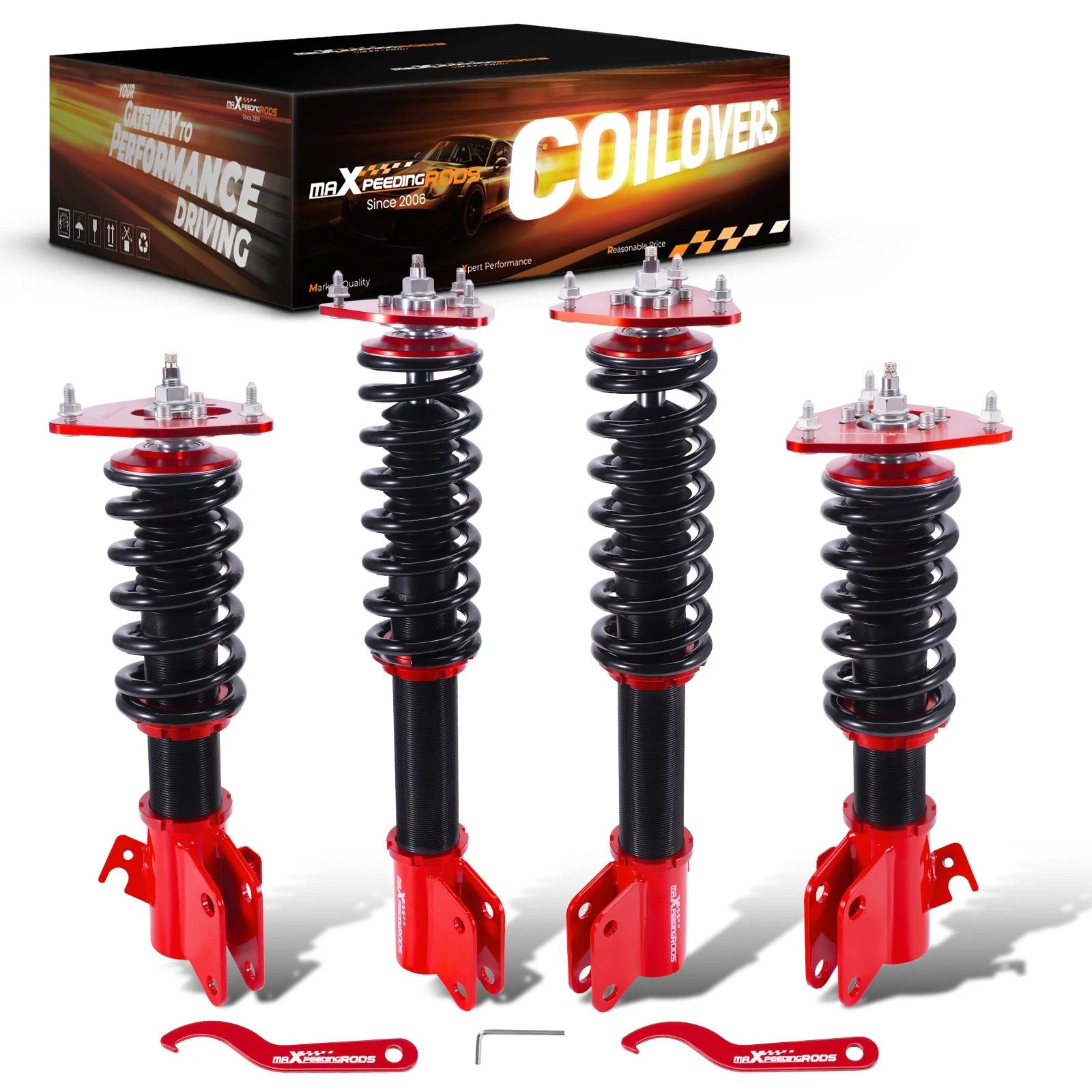 Coilovers 24 Way Damper Suspension for Subaru Impreza WRX (2002–2007)
