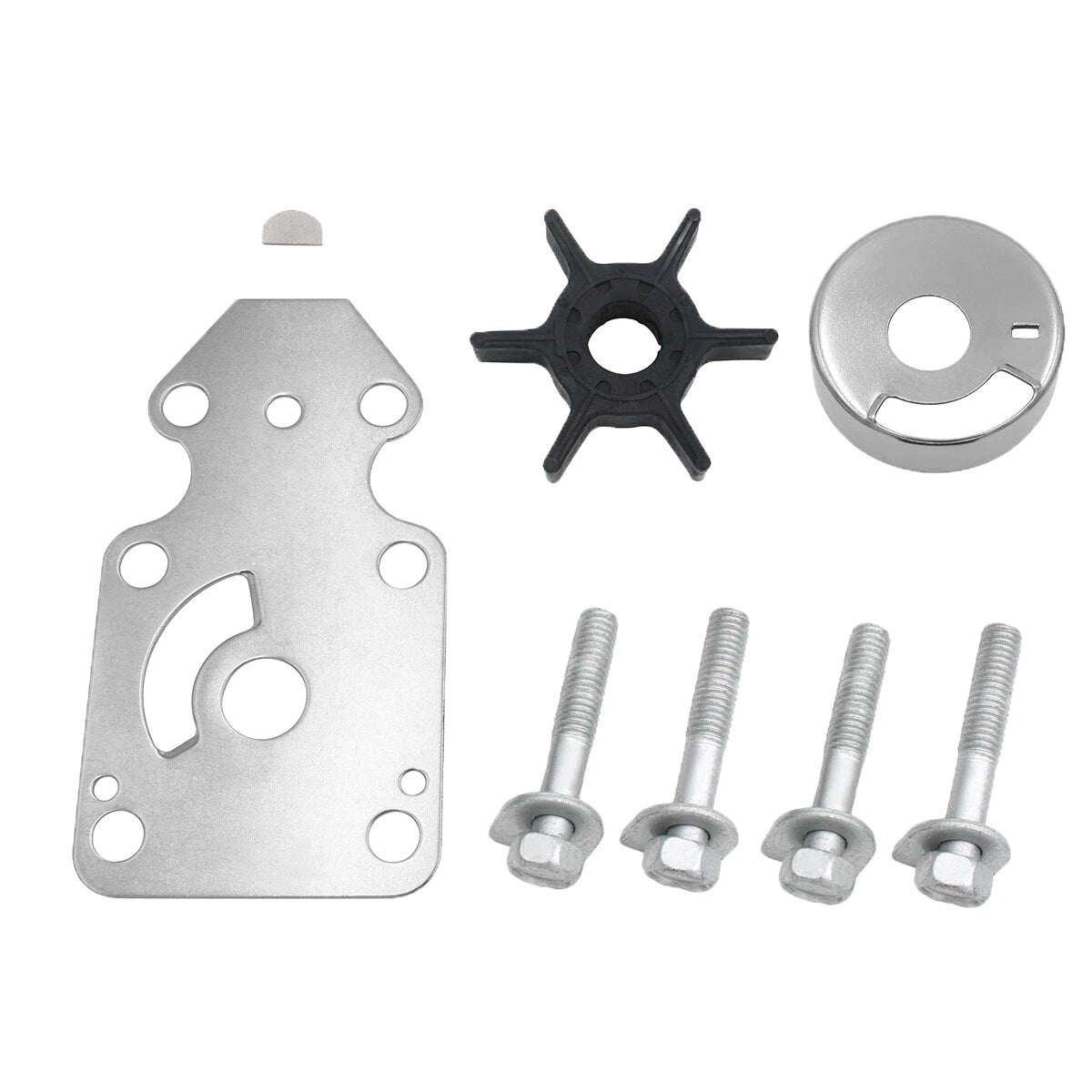 Water Pump Repair Kit for Yamaha 9.9 15 HP Outboard Engine (Fits 1990–2023)