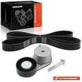 2X Serpentine Belt Drive Component Kit for Chevrolet S10 (1994–2004)