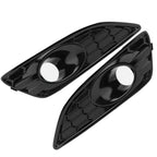Front Fog Light Cover Grille Pair for Ford Fiesta MK7 (2013–2017)