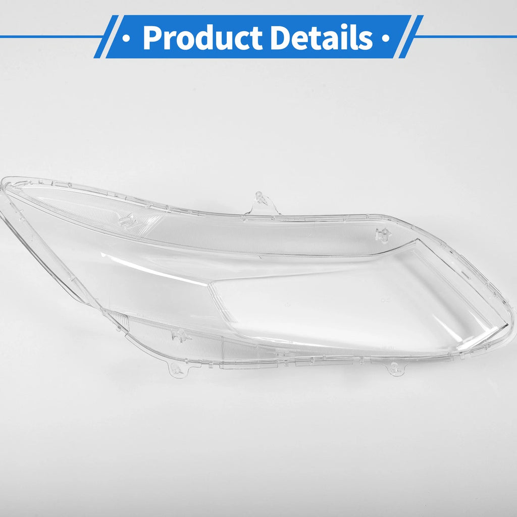 Headlight Lens Cover for Honda Civic (2012–2015) PC Clear