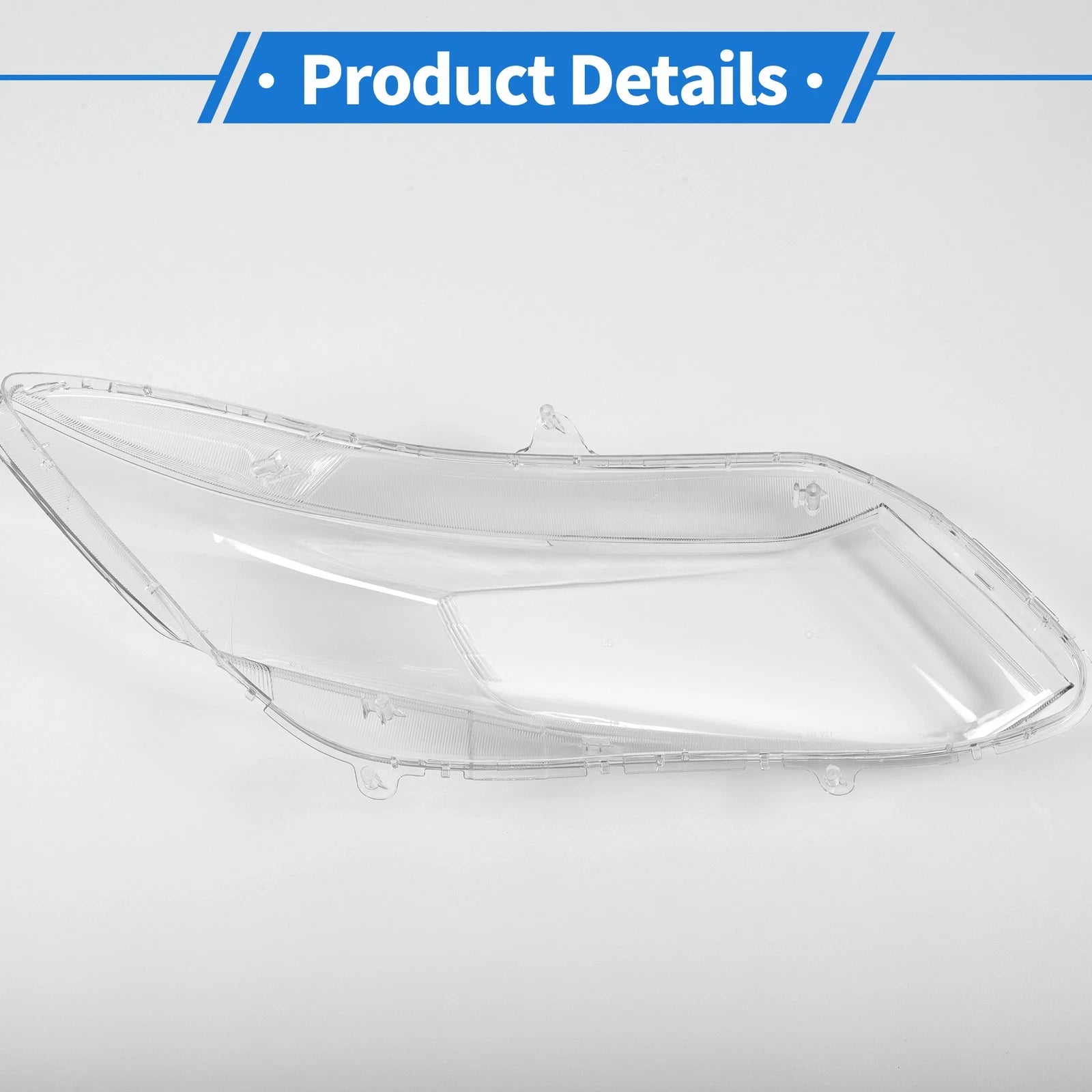 Headlight Lens Cover for Honda Civic (2012–2015) PC Clear