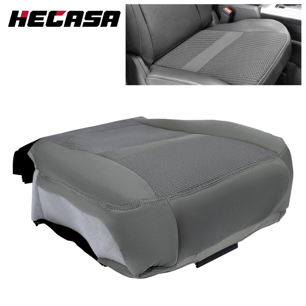 Driver Bottom Seat Cover for Dodge Ram 2500 3500 (2006–2010) Dark Gray