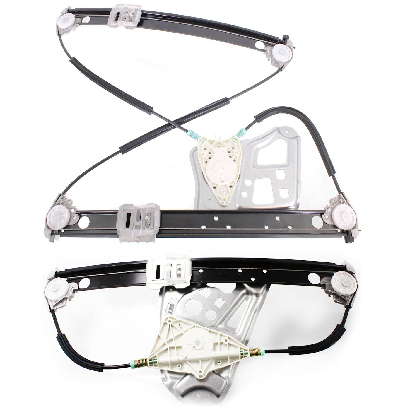Set of 2 Window Regulators for MB (Front & Rear, Driver Side)
