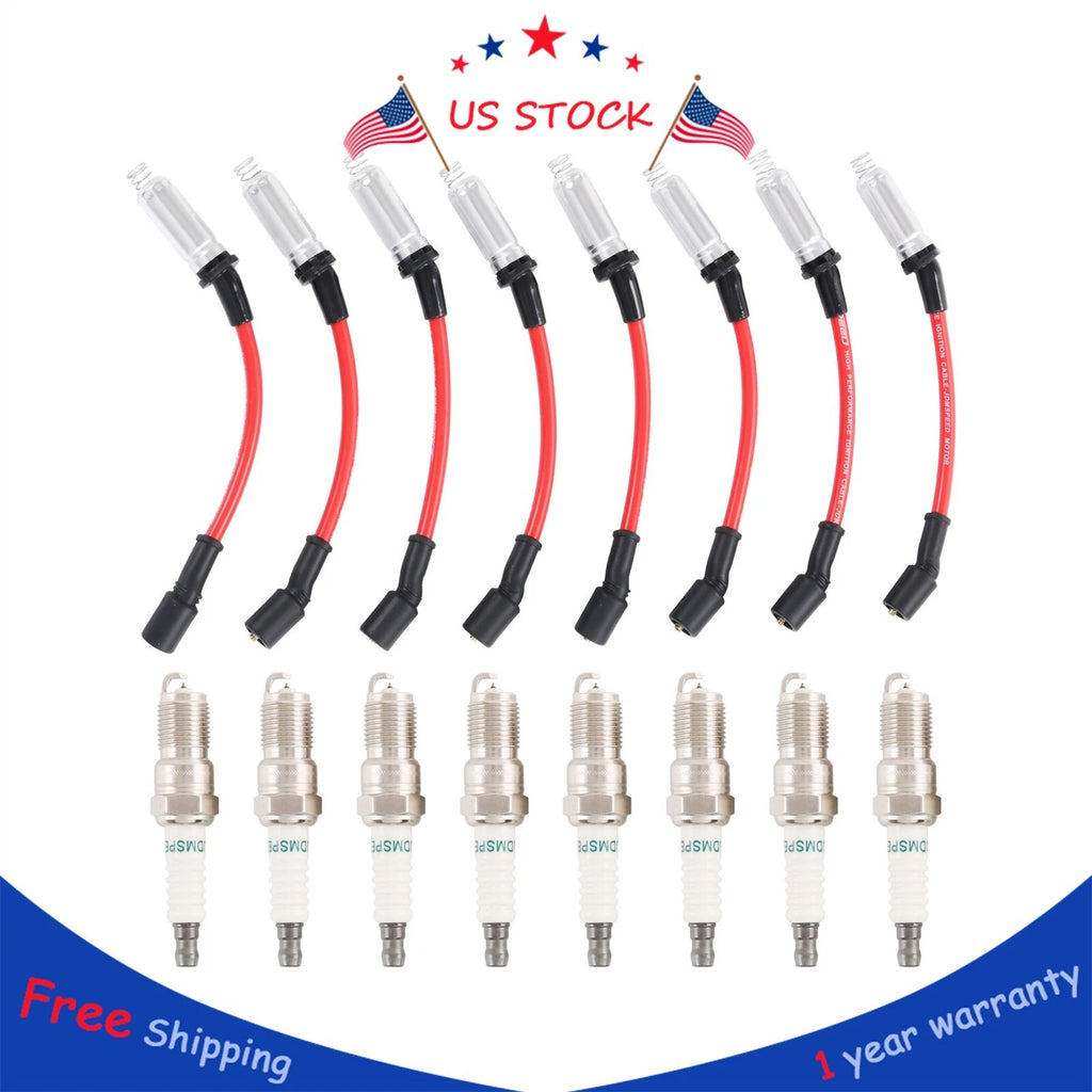 Set of 8 Iridium Spark Plugs for Chevy 5.3 6.0L 