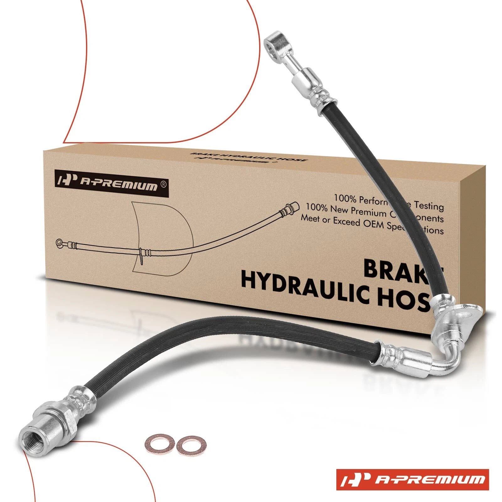 Front Left Brake Hydraulic Hose for Subaru Legacy (2015–2019)