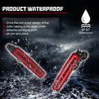 Red LED Rear Bumper Reflector Tail Brake Lights for Infiniti Juke Murano Sentra