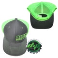 Dmax Duramax Richardson 112 Hat for Truck (Charcoal Gray, Green Mesh)