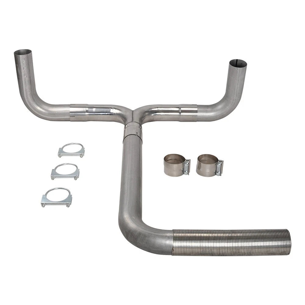 5" T Pipe Kit for Universal Smoker Exhaust Stack System (Stainless Steel)