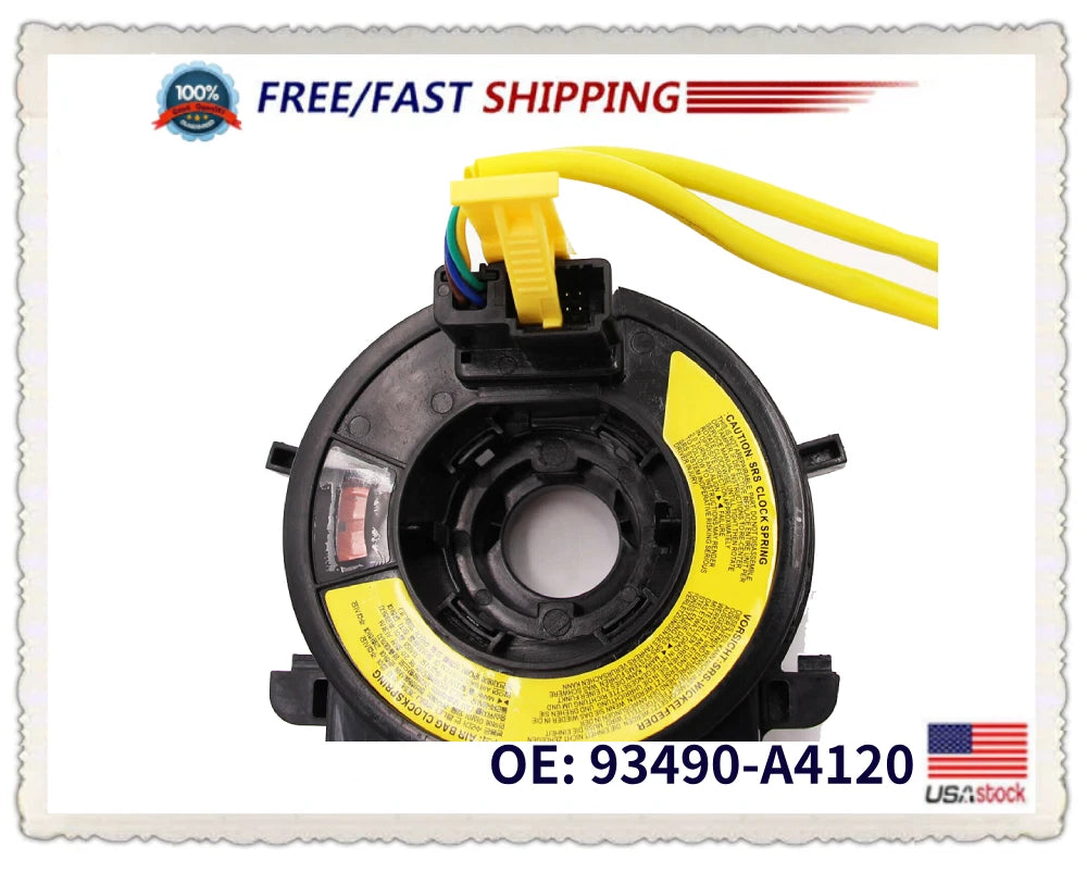Clock Spring 93490-A4120 for Hyundai Elantra GT (2013–2017)