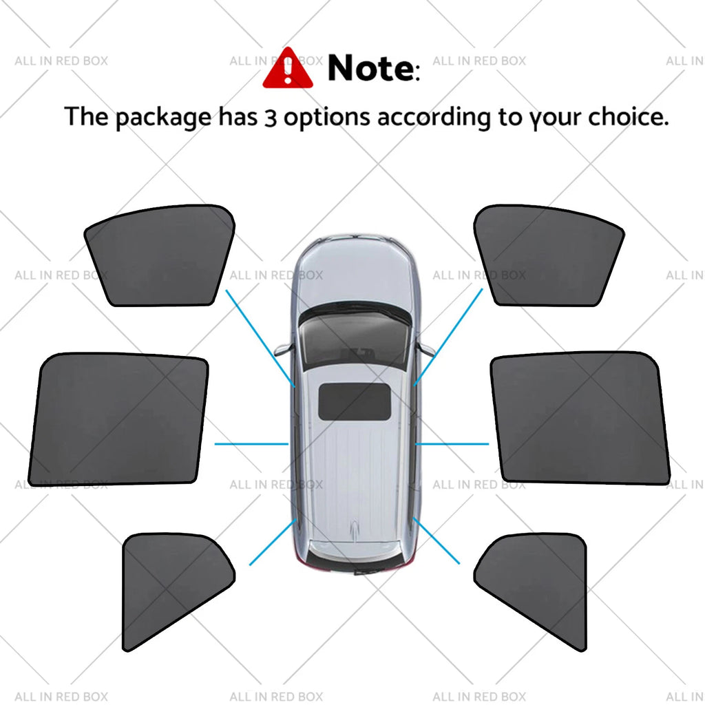 Magnetic Mesh Sun Blind Shades for Volvo XC40 (2018–2024)