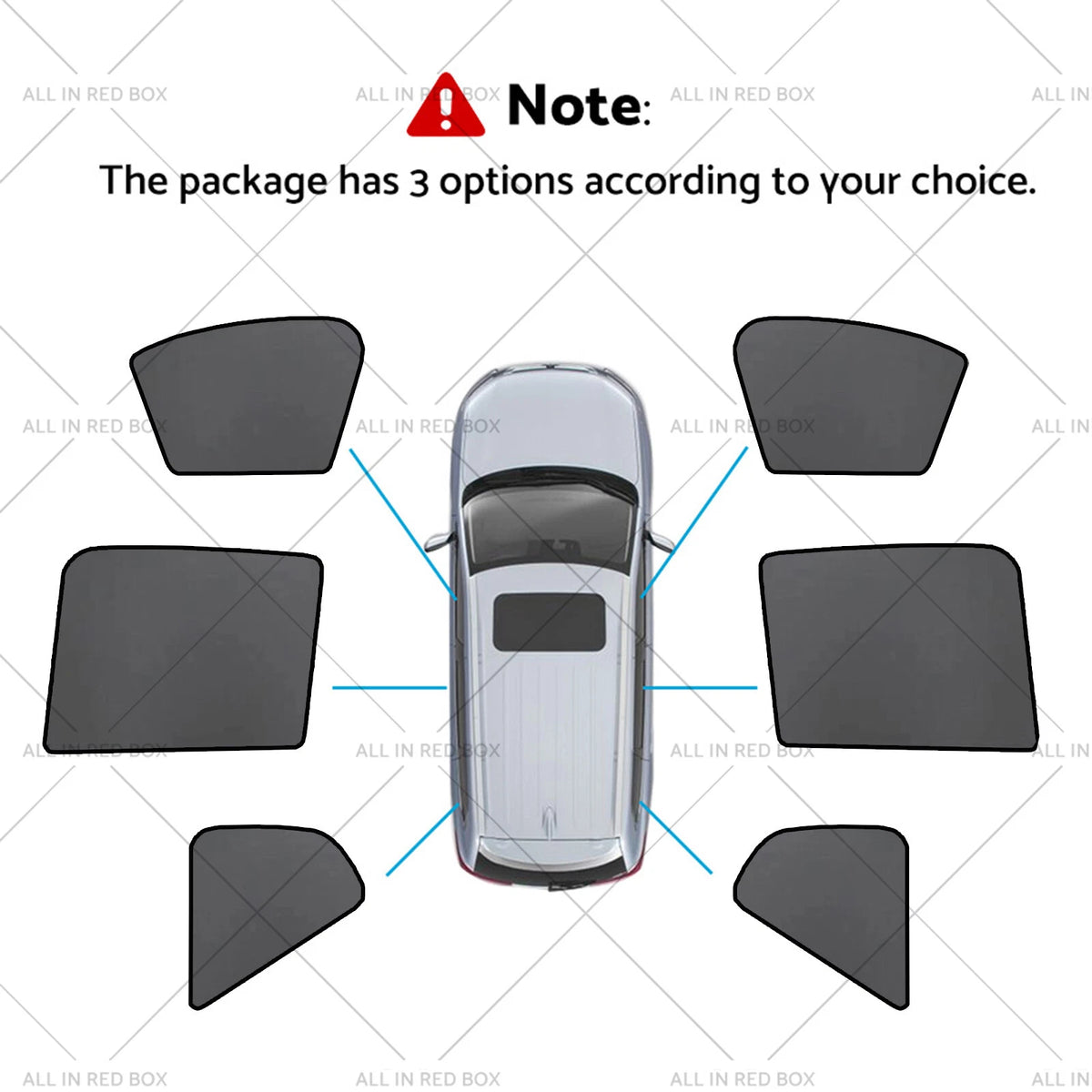 Magnetic Mesh Sun Blind Shades for Volvo XC40 (2018–2024)