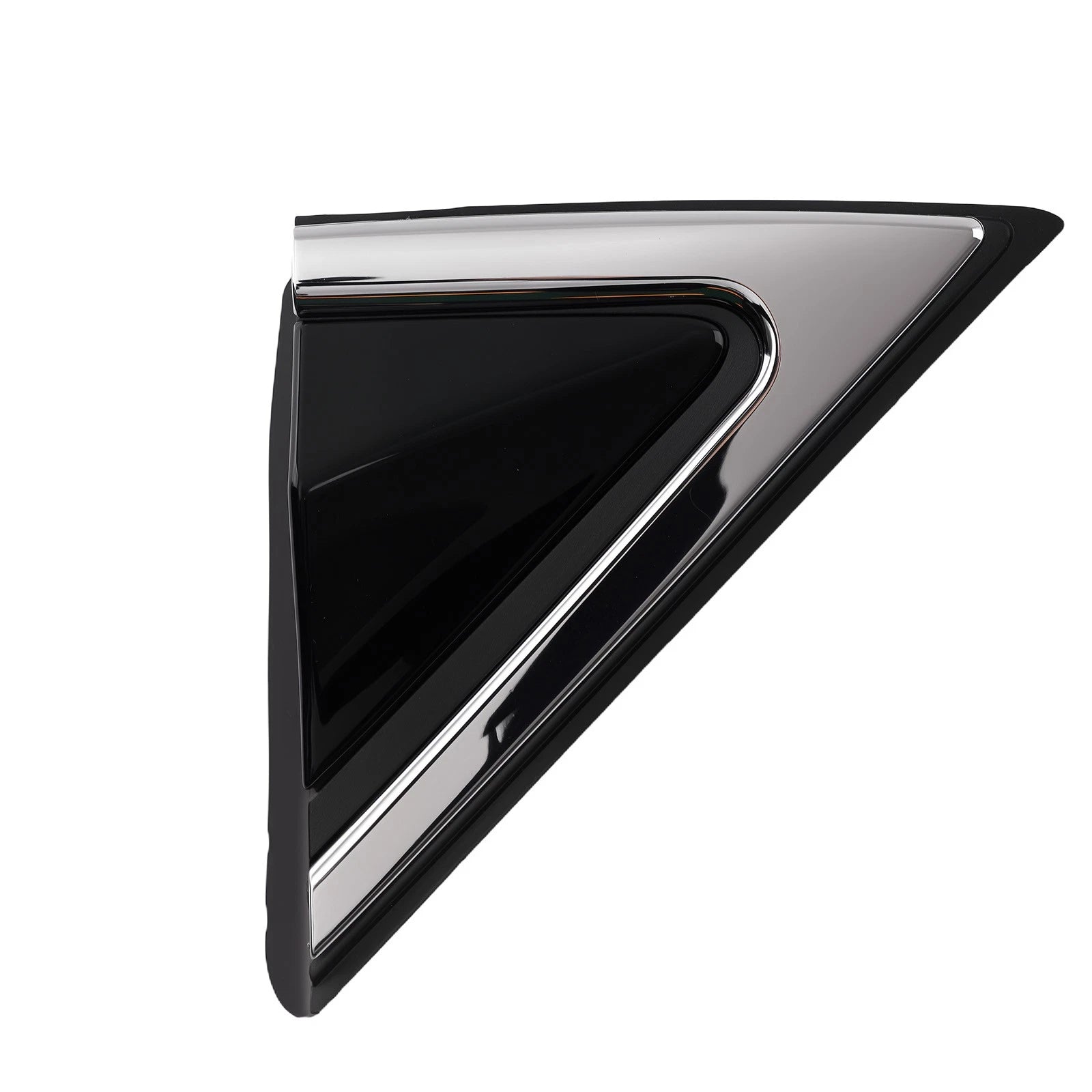 Left Mirror Flag Applique for Hyundai Santa Fe (2013–2019) 861802W000 Black