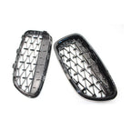 Diamond Front Kidney Grille for BMW 5 Series F10 F18 (2010-2017)