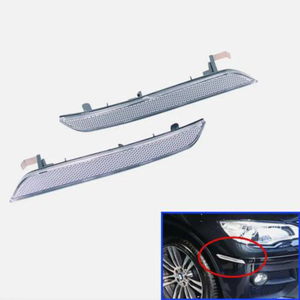 Front Bumper Reflector Lamp for BMW X5 X6 E70 E71 (2008-2014)