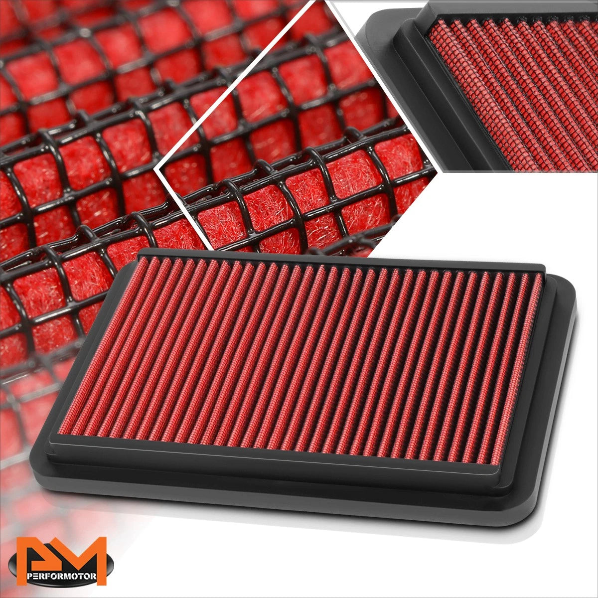 Reusable Hi-Flow Air Filter Panel for Suzuki Aerio 2.0 2.3L (2003–2007)