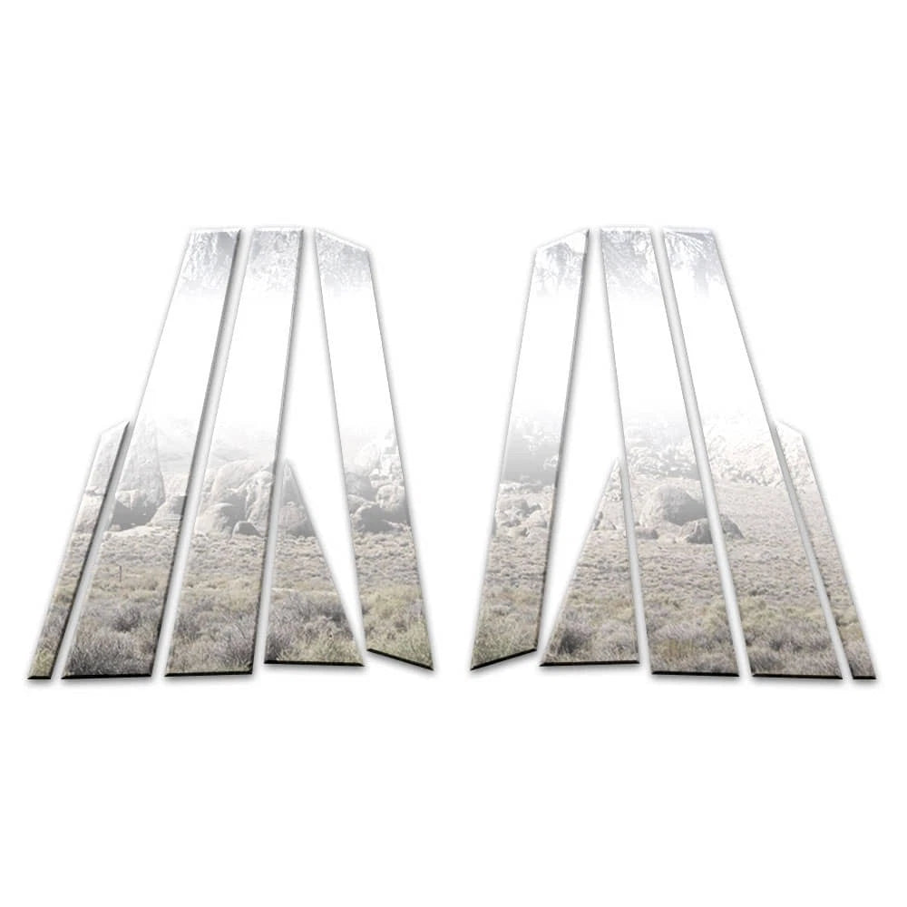 Stainless Steel Pillar Post Covers 10pc for 2007-2015 Audi Q7