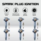 6 Ignition Coils for Ford F-150 Explorer Lincoln Ecoboost (2011–2019) UF646 DG549