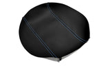 Leather Console Lid Armrest Cover for Honda Element (2007–2010) Blue Stitch