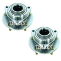 Set of 2 Front Timken Wheel Bearing & Hub Kit for Chrysler Dodge Eagle (FWD)