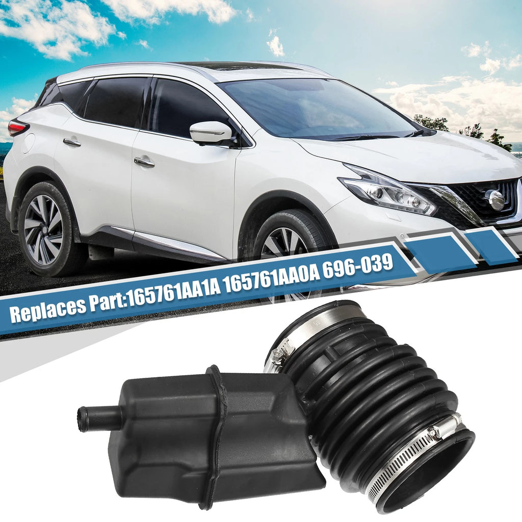 Air Cleaner Intake Hose Tube Boot for Nissan Quest Murano (2004–2014) Replaces 16576-1AA1A