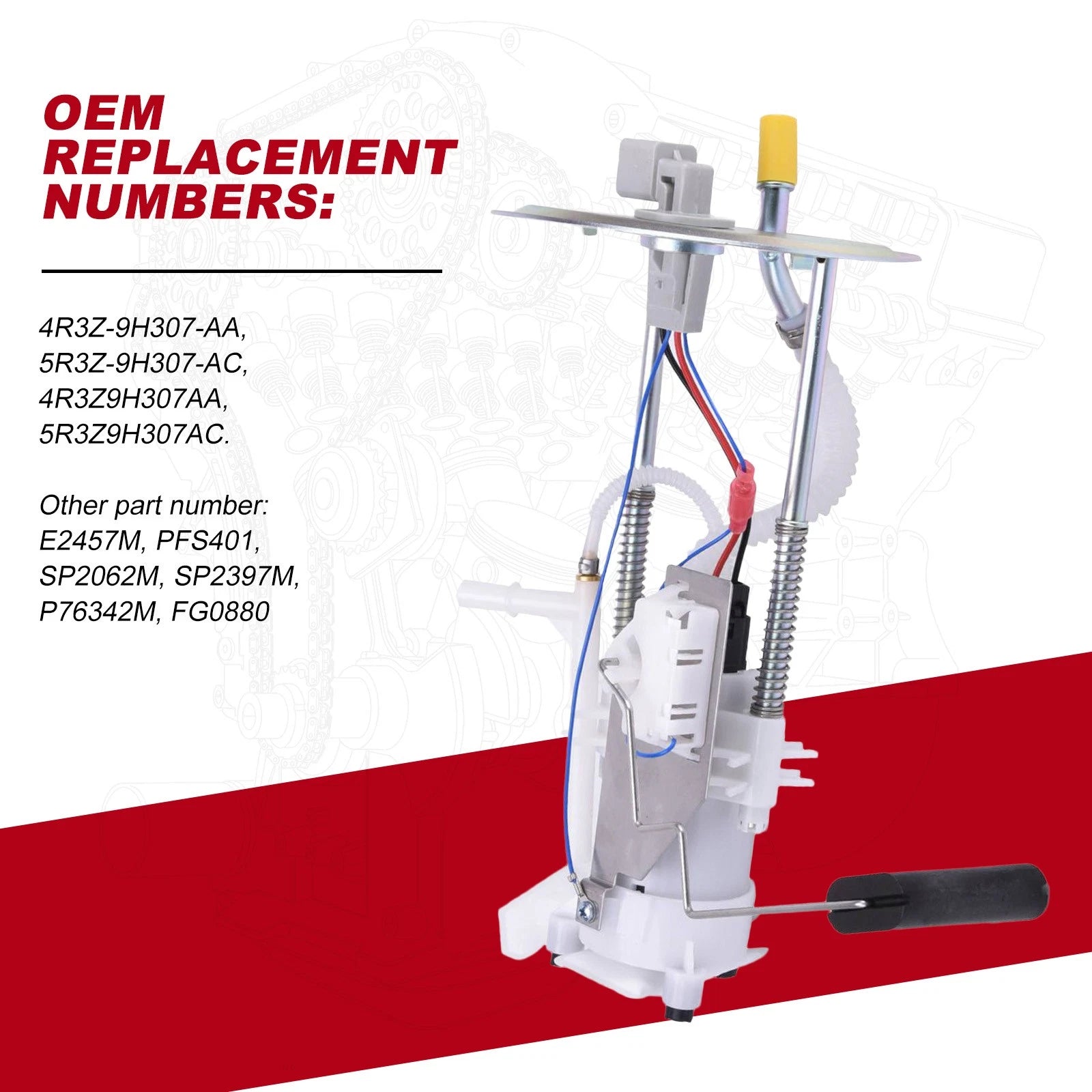 Fuel Pump Assembly for Ford Mustang V6 2005