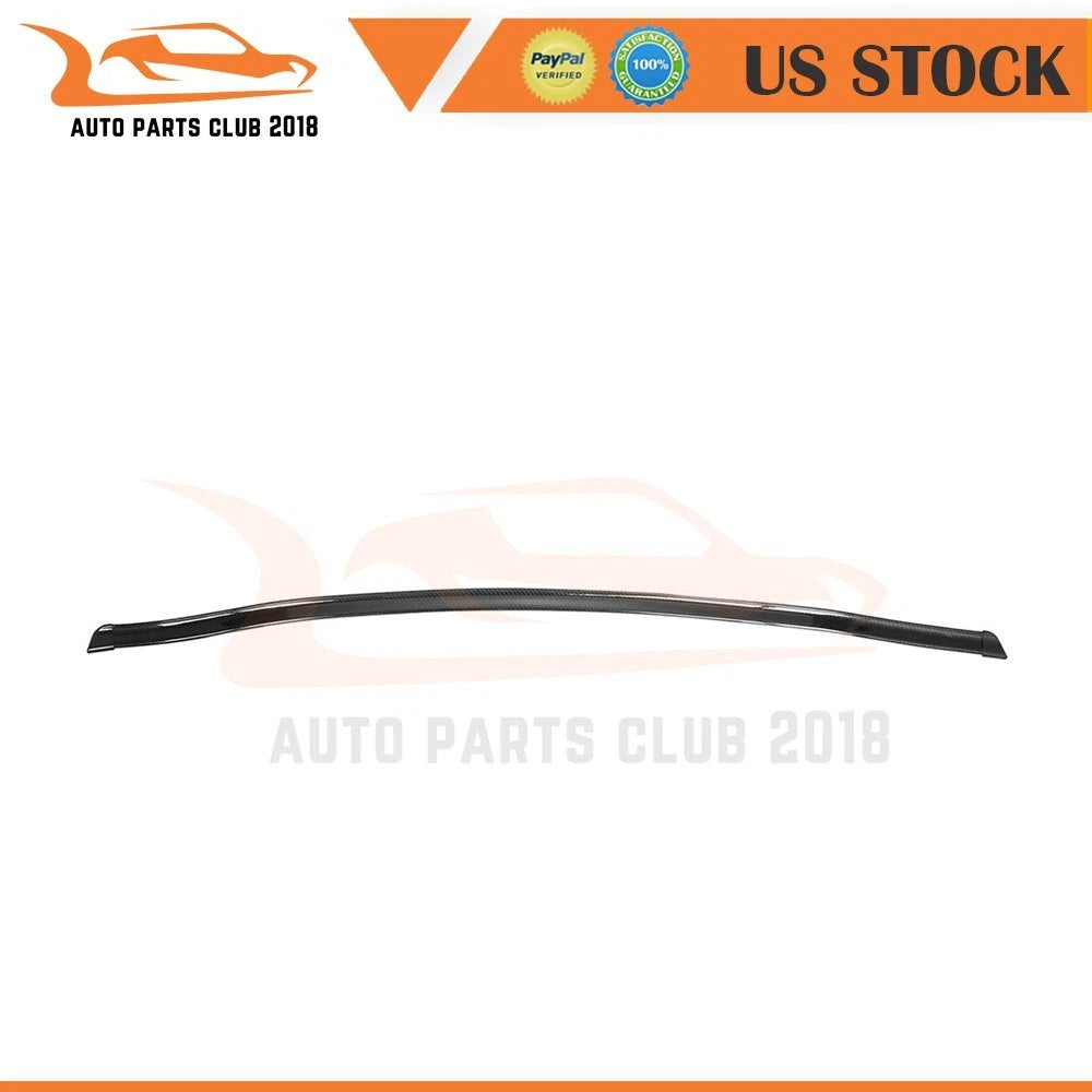 3D Carbon Fiber Rear Window Spoiler Trim for Toyota Corolla (2003–2006)