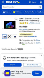 1TB SSD for Zenbook S14