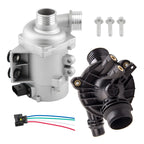 Electric Engine Water Pump + Thermostat Housing + Bolts Kit for BMW X5 (2007–2013)