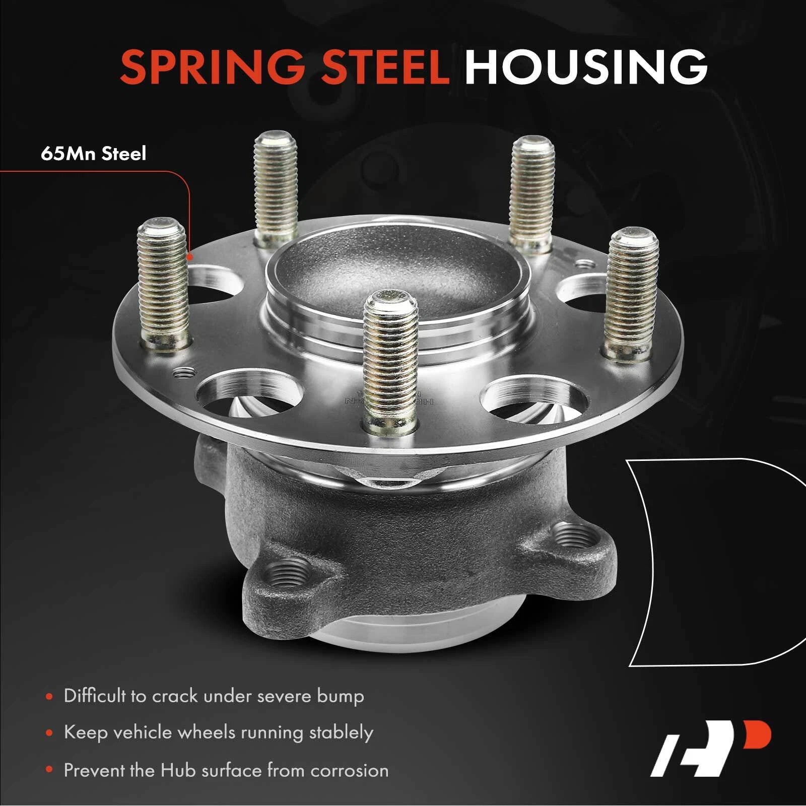 2X Rear Wheel Hub & Bearing Assembly for Honda Accord (2013–2023)
