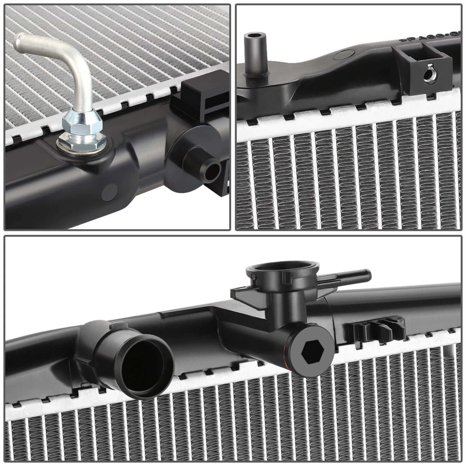 Aluminum Core Radiator for RX350 RX450H Sienna 3.5L (2010–2016) DPI 13207