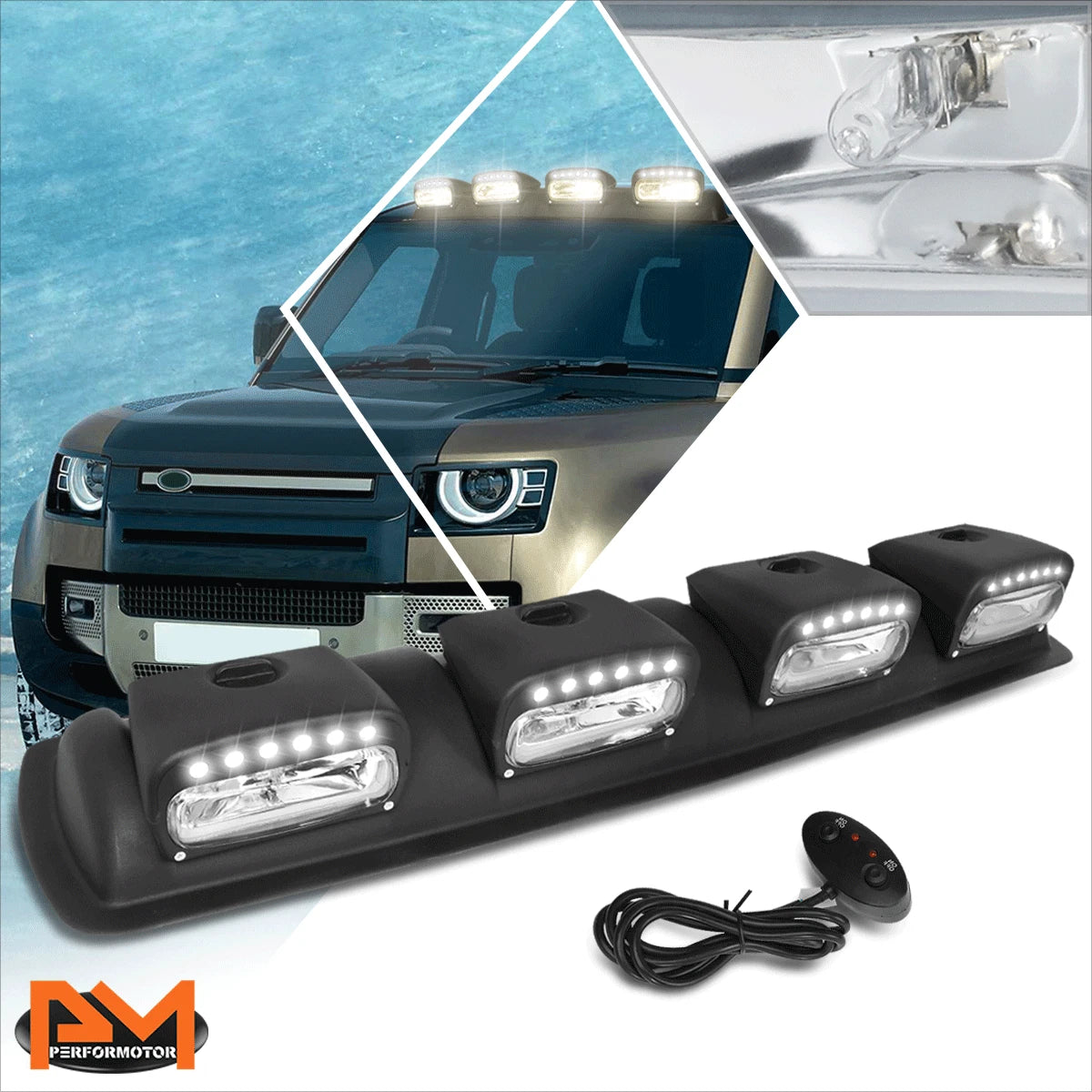 Projector Headlight Lamp for Acura TL (2009–2011) Chrome