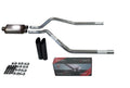 2.5" Dual Exhaust Muffler for Chevy Blazer (2000–2004) Black Tip