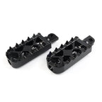Black Foot Pegs for Harley Touring, Softail, Dyna (2010–2023)