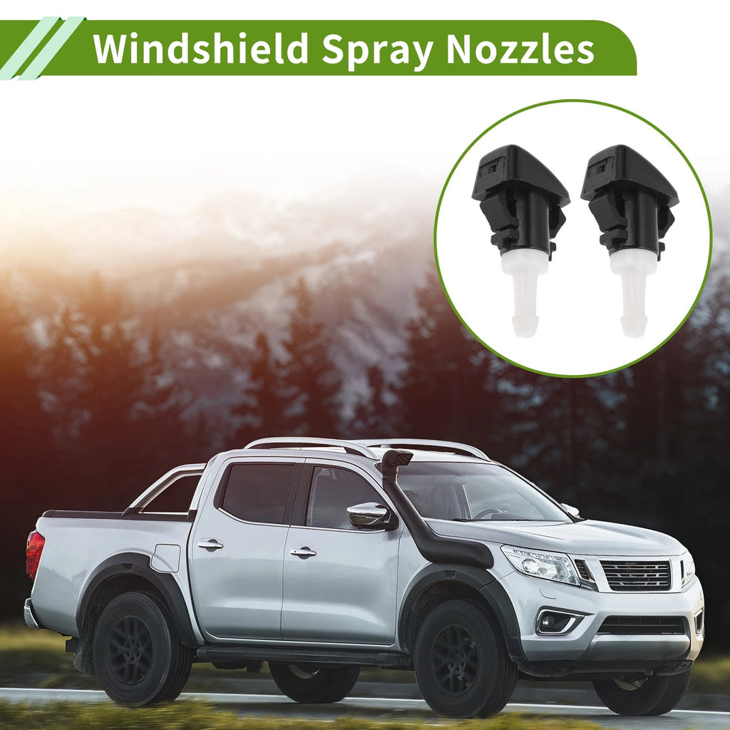 Windshield Washer Nozzle with Hose Connector for Mitsubishi 